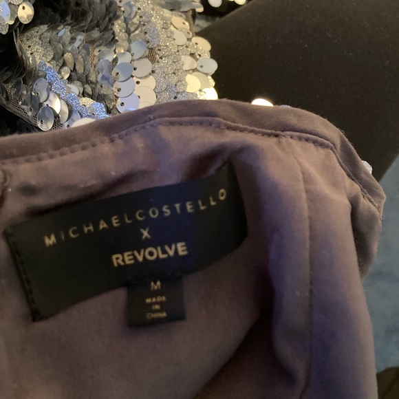 Michael Costello Revolve sequin pants. Size M. - Picture 5 of 5